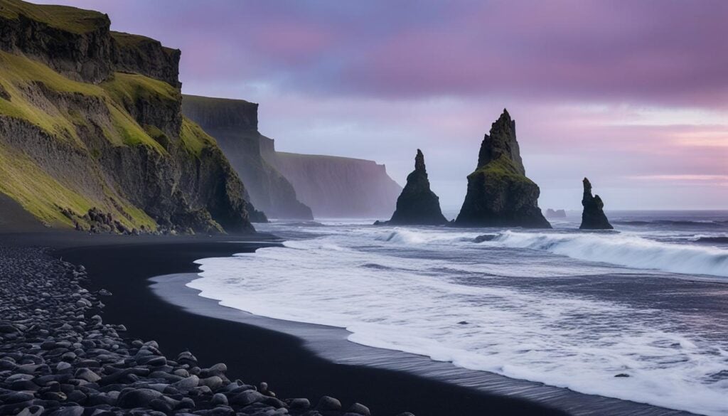 Reynisfjara black sand beach