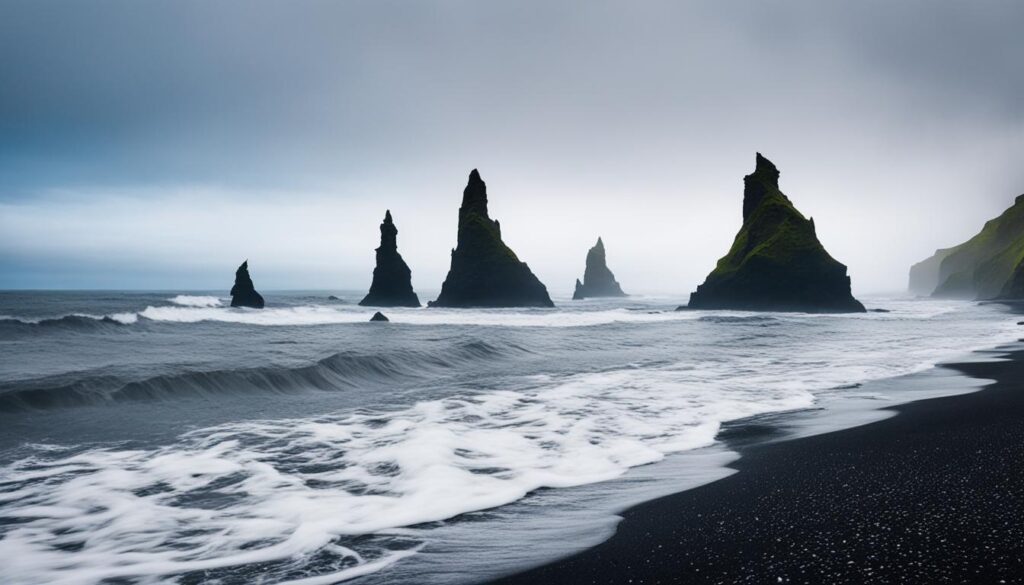 Reynisfjara black sand beach