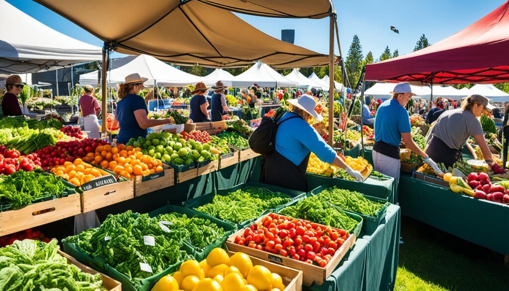 Salem farmers market offerings