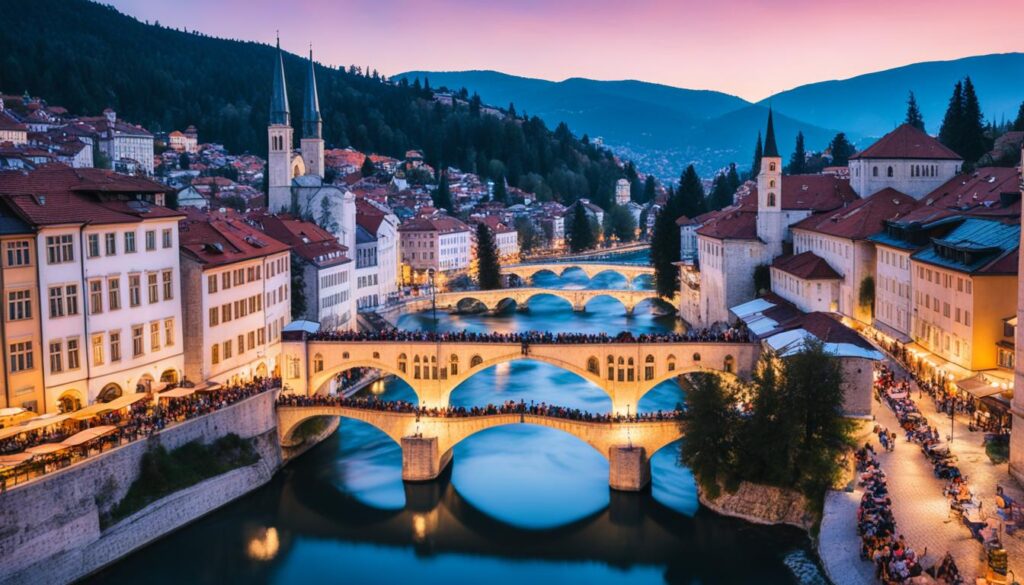 Sarajevo Old Town landmarks Sarajevo Old Town landmarks