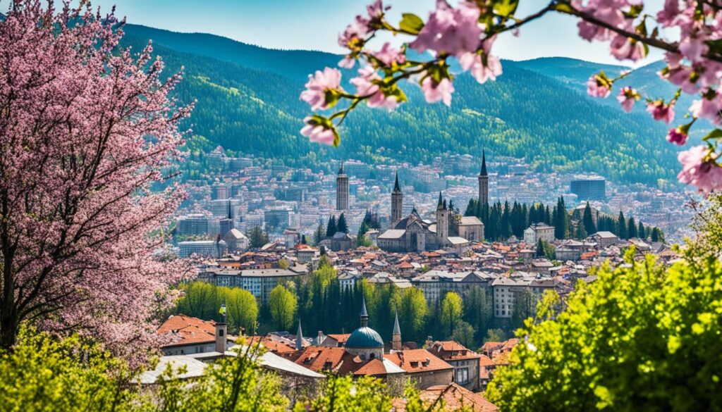 Sarajevo in Spring Sarajevo in Spring