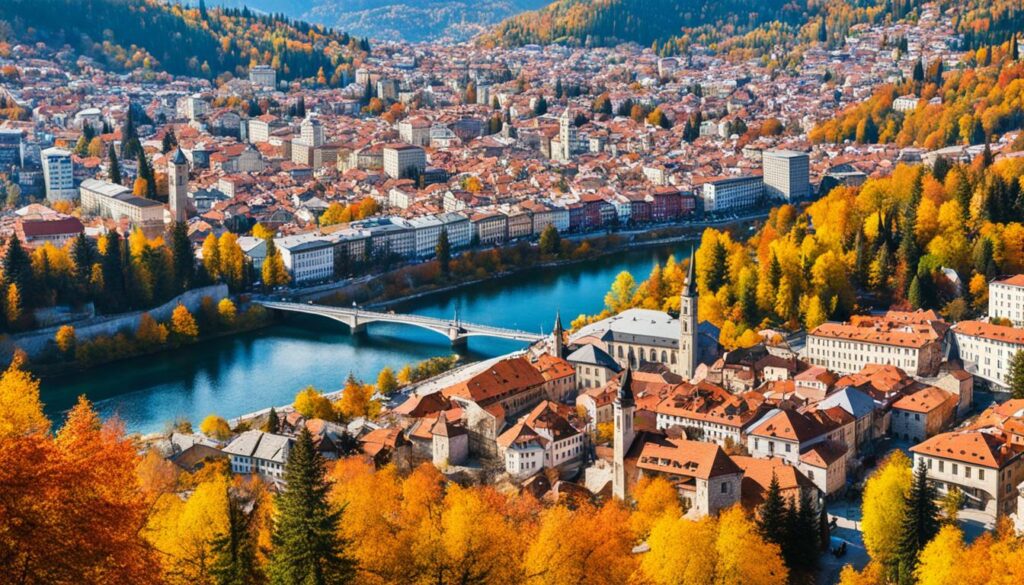 Sarajevo in fall Sarajevo in fall