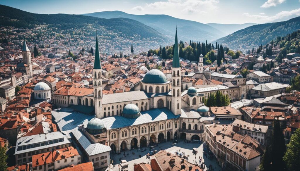 Sarajevo landmarks Sarajevo landmarks