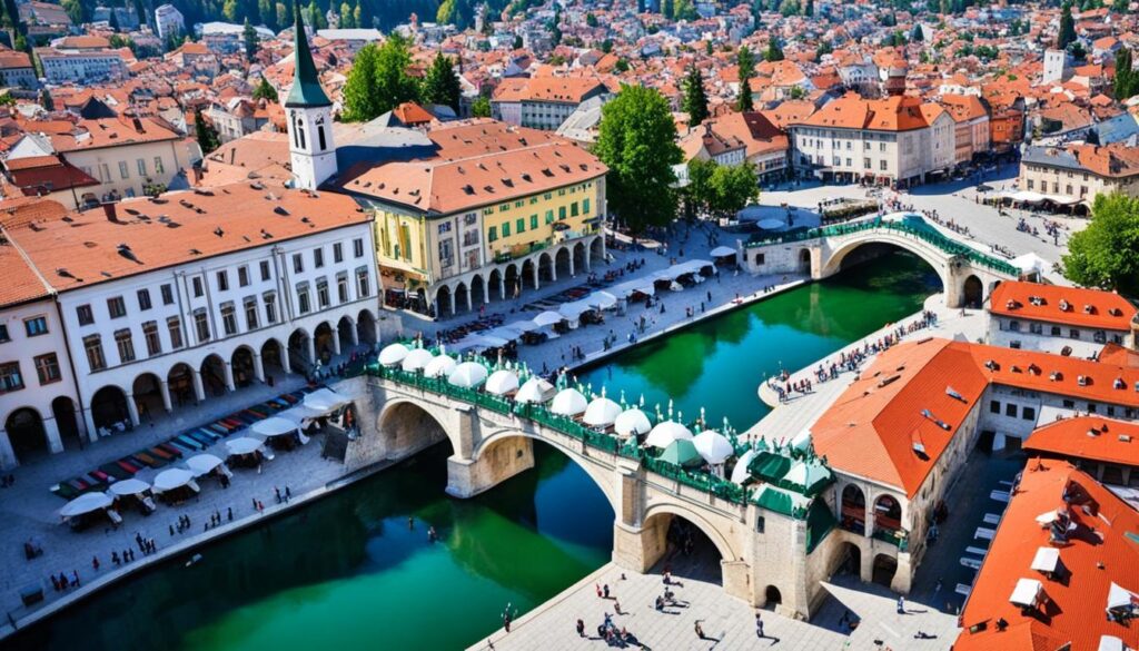 Sarajevo landmarks Sarajevo landmarks