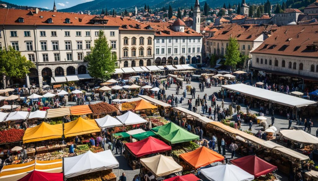 Sarajevo markets Sarajevo markets