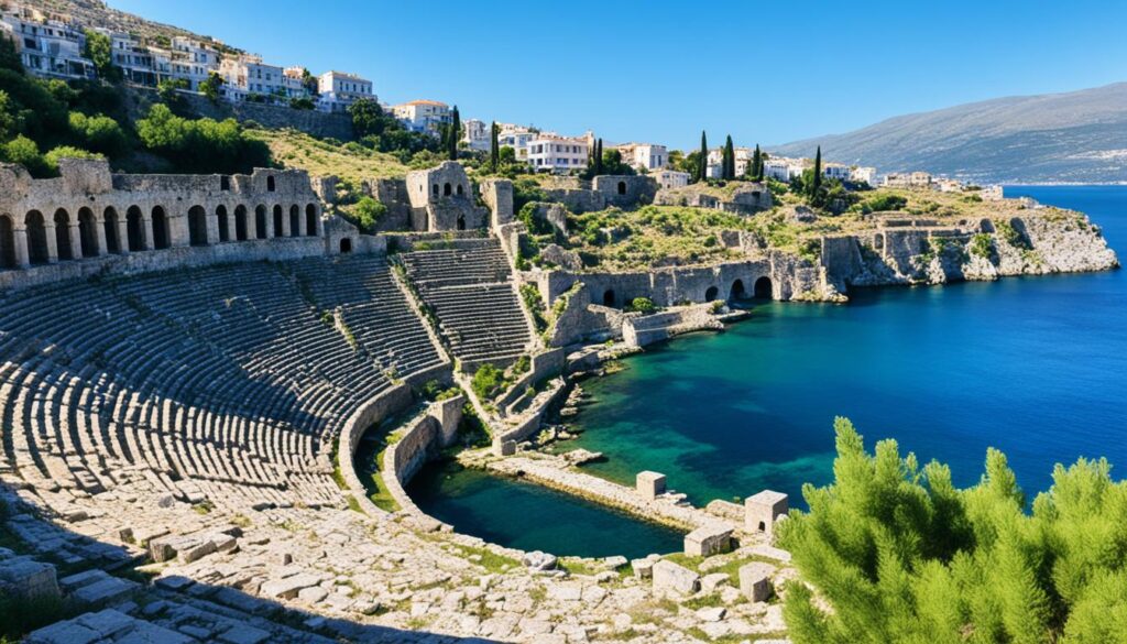 Saranda ancient ruins Saranda ancient ruins
