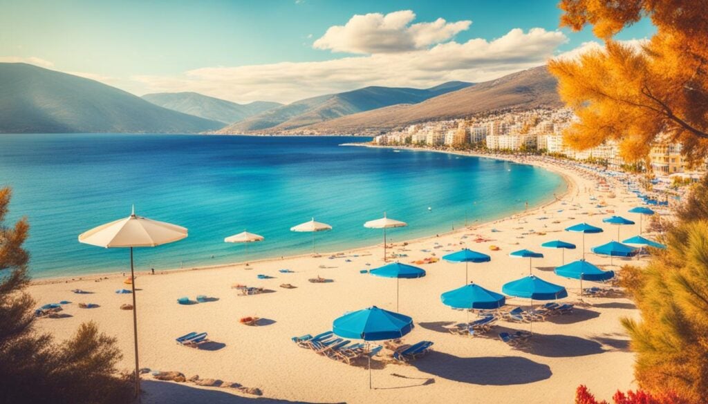 Saranda autumn weather guide