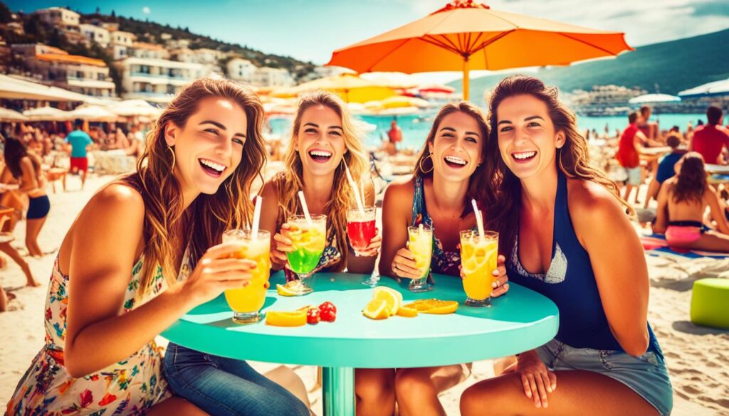 Saranda beach bars Saranda beach bars