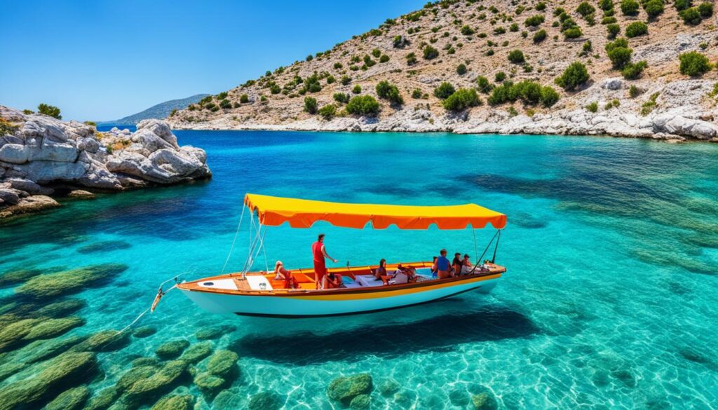 Saranda boat tours