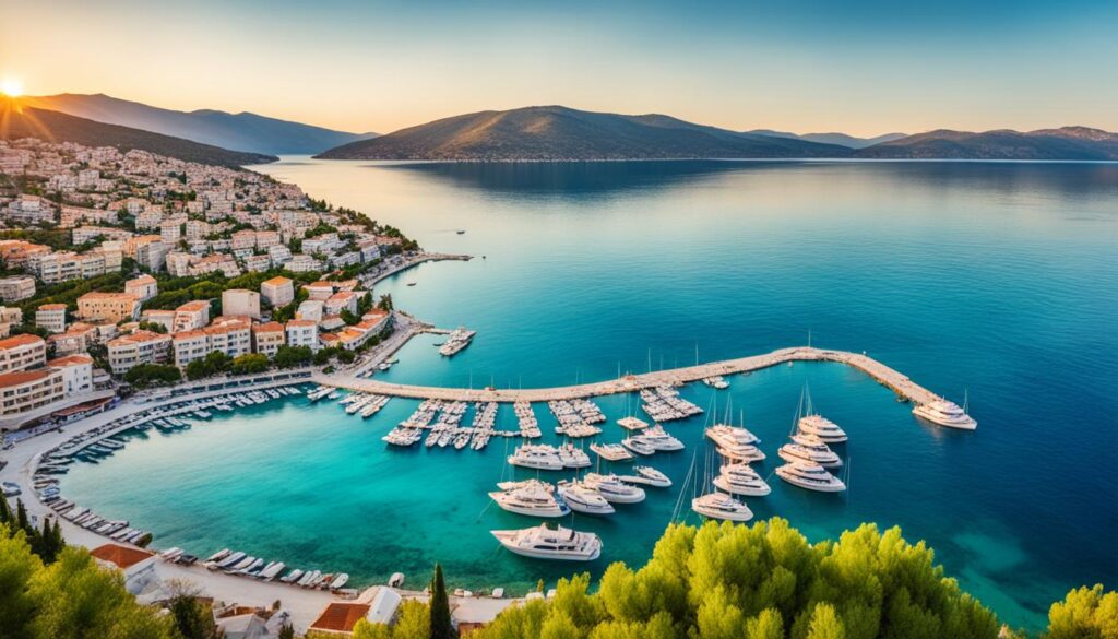 Saranda coastline Saranda coastline