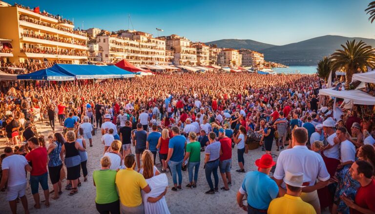 Saranda local festivals and cultural events throughout the year