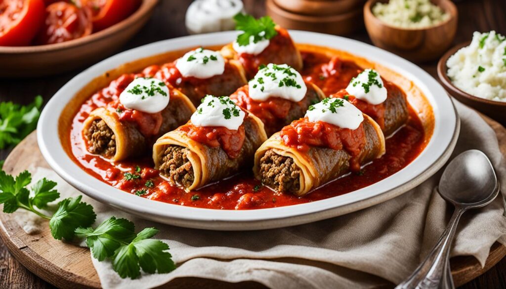 Sarma - A traditional Bosnian dish Sarma - A traditional Bosnian dish