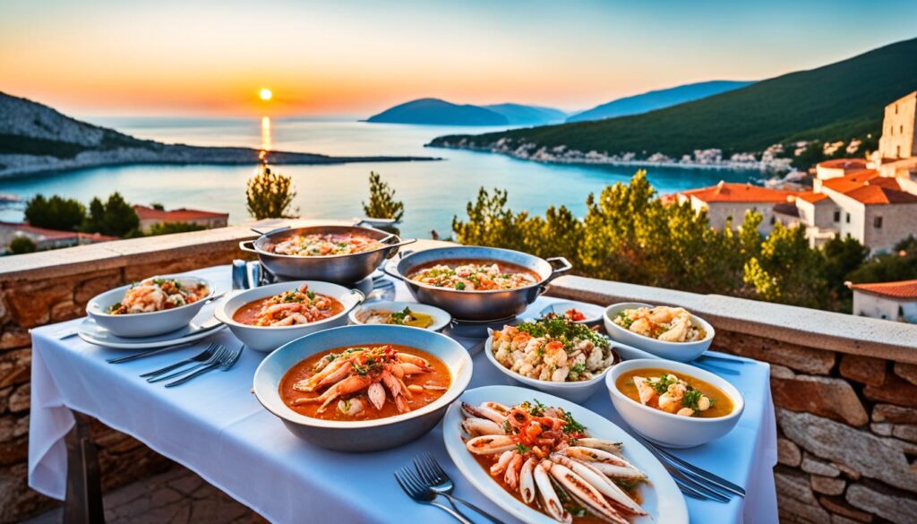 Seafood Delicacies in Budva Seafood Delicacies in Budva