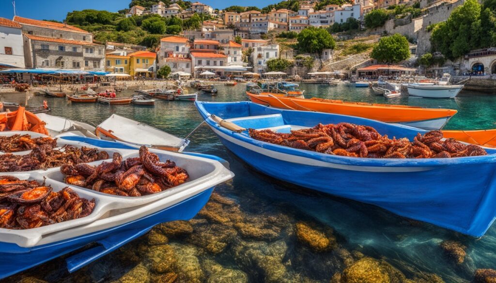 Seafood Specialties in Ulcinj Seafood Specialties in Ulcinj