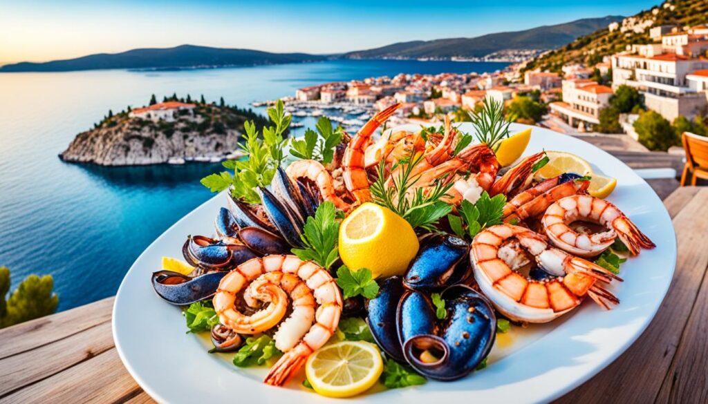 Seafood dining in Saranda Seafood dining in Saranda