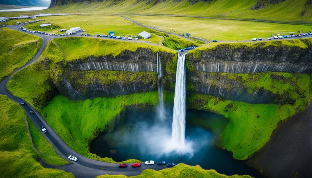 Seljalandsfoss parking