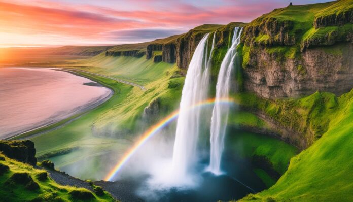 Seljalandsfoss waterfall Vik