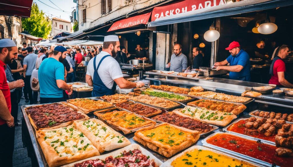 Shkoder street food