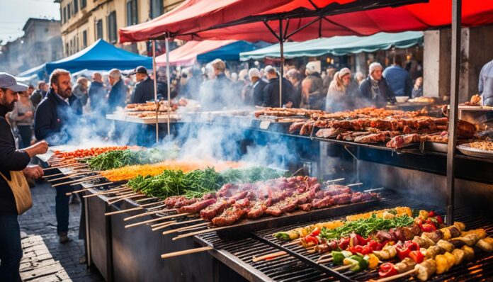 Shkoder street food