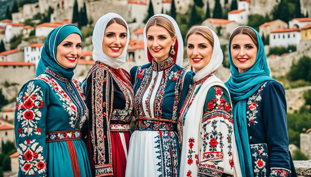 Shkoder traditional fashion