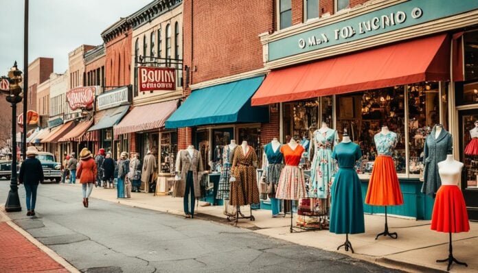 Shopping districts in Memphis for vintage finds