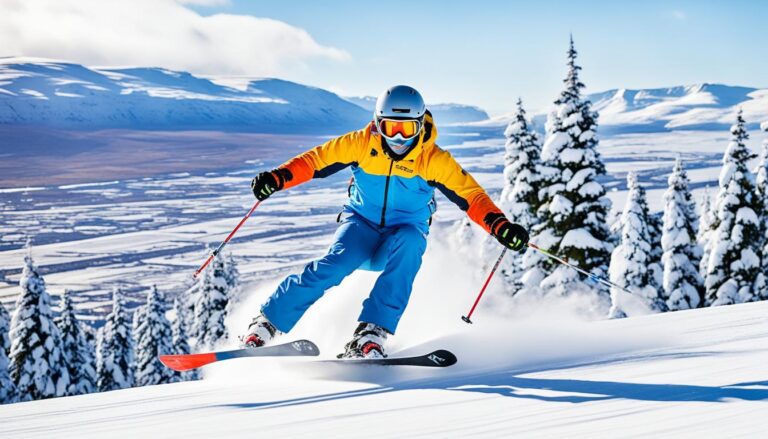 Skiing in Akureyri