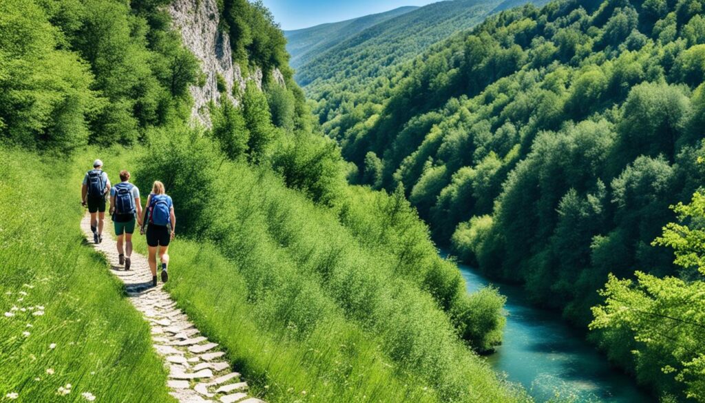 Skopje hiking trails near the city Skopje hiking trails near the city