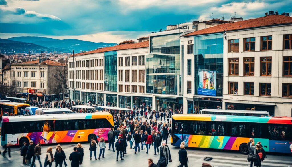 Skopje public transportation