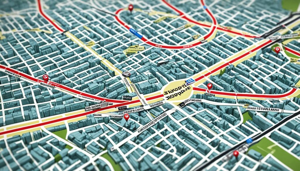Skopje tram system map Skopje tram system map