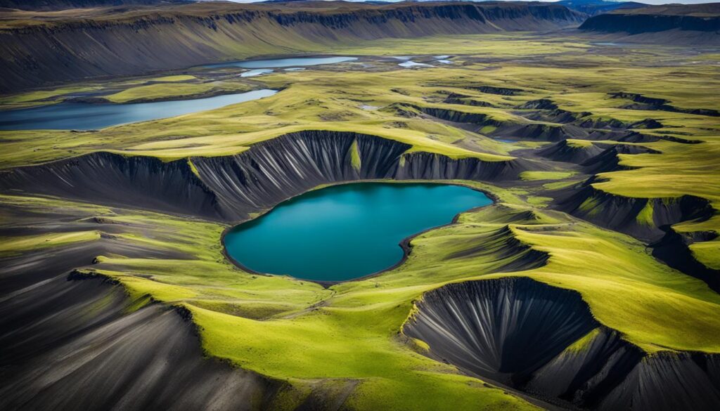 Skútustaðagígar Crater Row Skútustaðagígar Crater Row