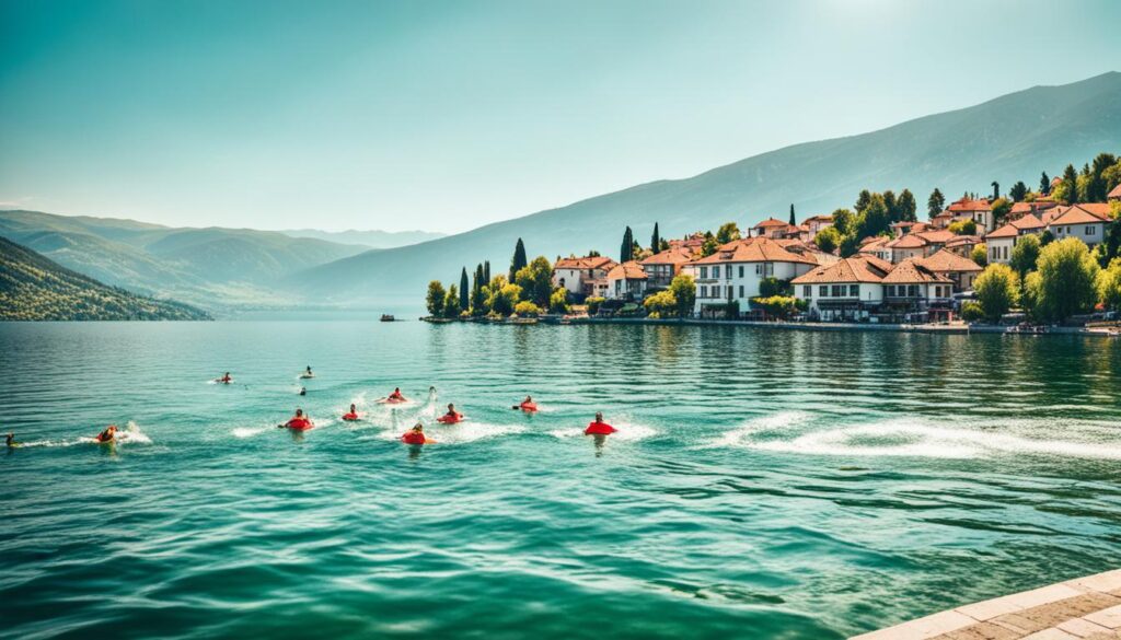 Struga Macedonia swimming