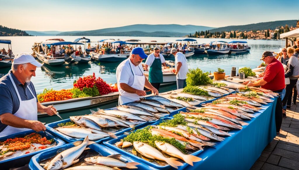 Struga fish restaurants