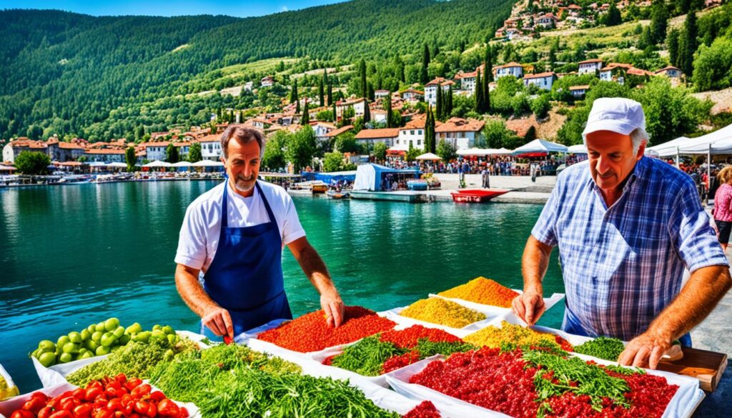 Struga local cuisine