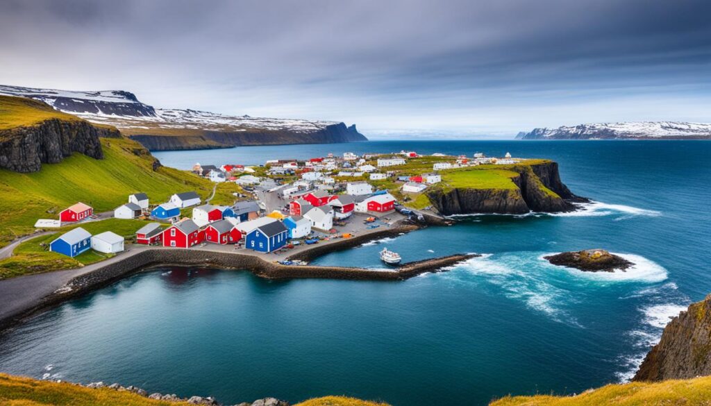 Súðavík fishing village Súðavík fishing village