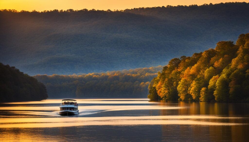 Tennessee River sunset cruise