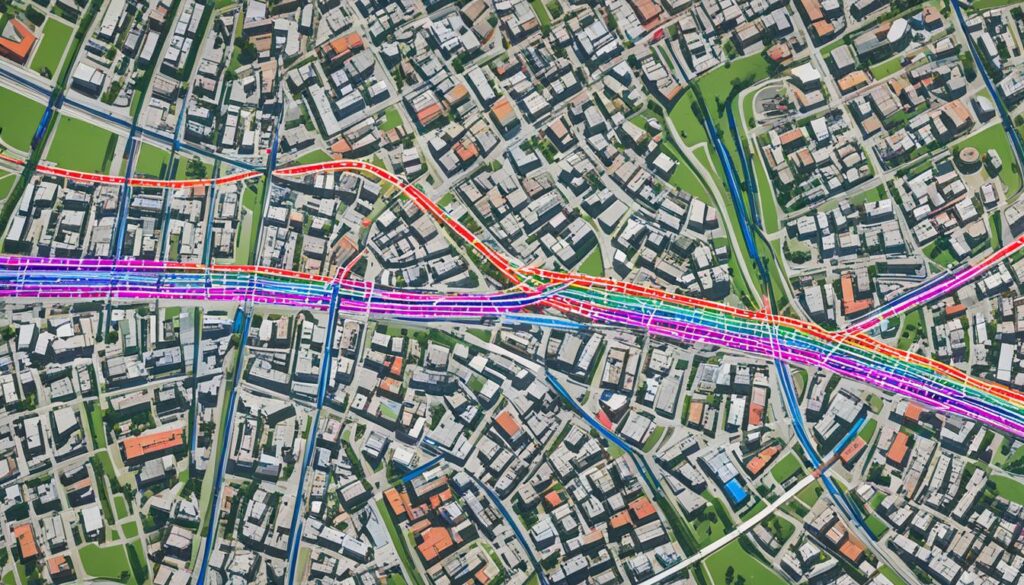 Tirana cycling map