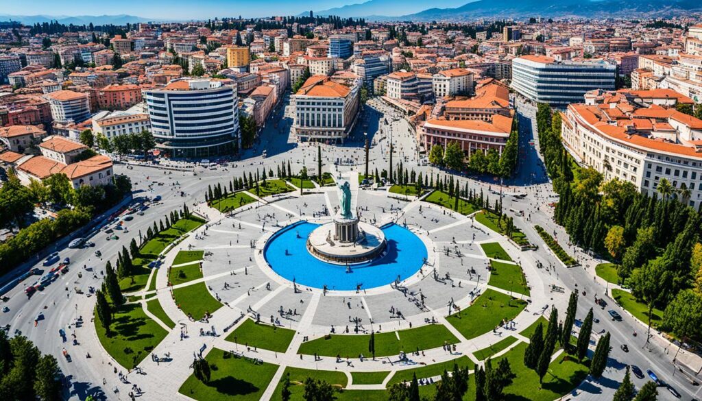 Tirana points of interest Tirana points of interest