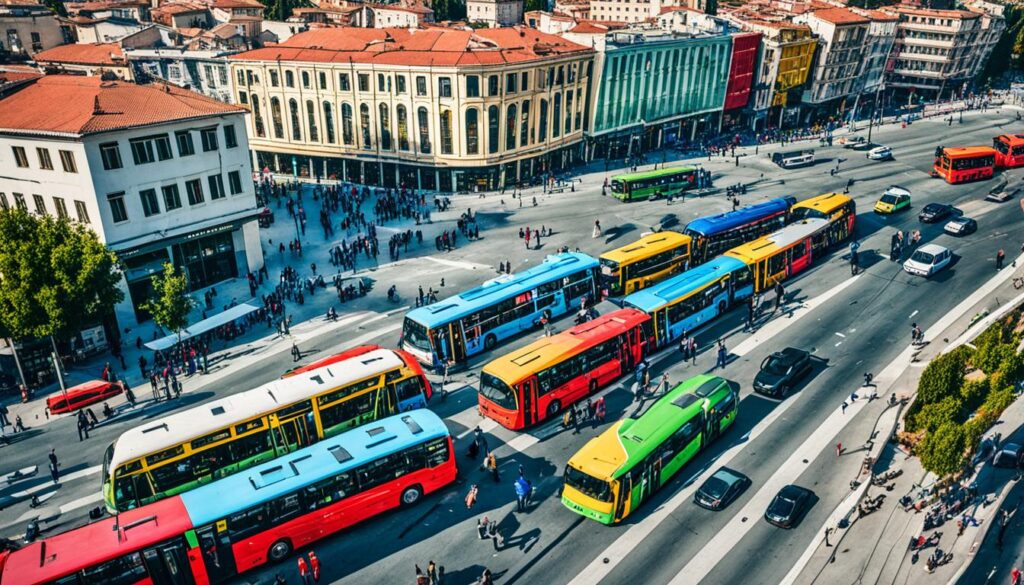 Tirana public transport accessibility Tirana public transport accessibility