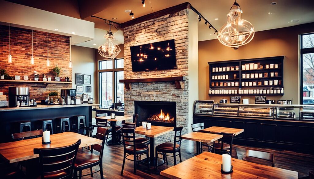 Top coffee shops with fireplaces Top coffee shops with fireplaces