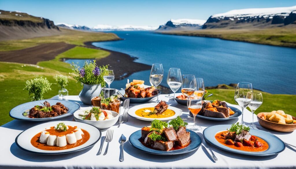 Traditional Icelandic Cuisine in Vik