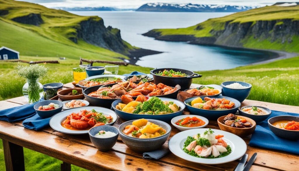 Traditional Icelandic Dishes in Husavik Traditional Icelandic Dishes in Husavik