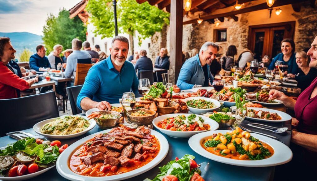 Traditional Macedonian Fare