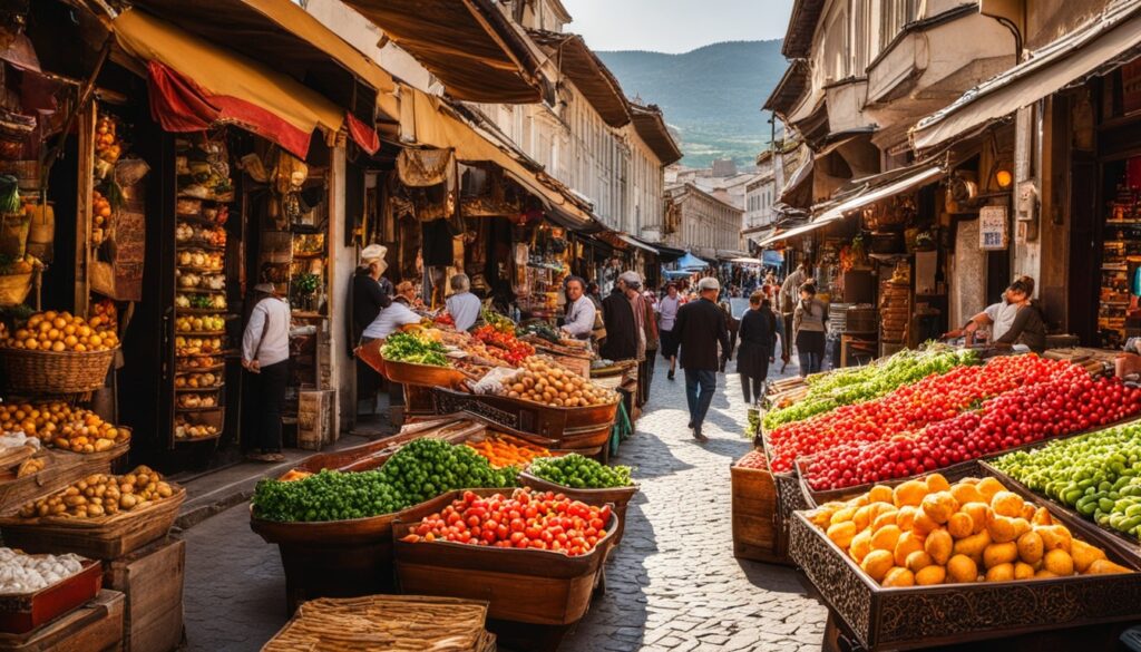 Traditional Market in Skopje