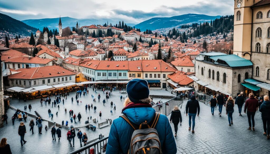 Traveling alone in Sarajevo Traveling alone in Sarajevo