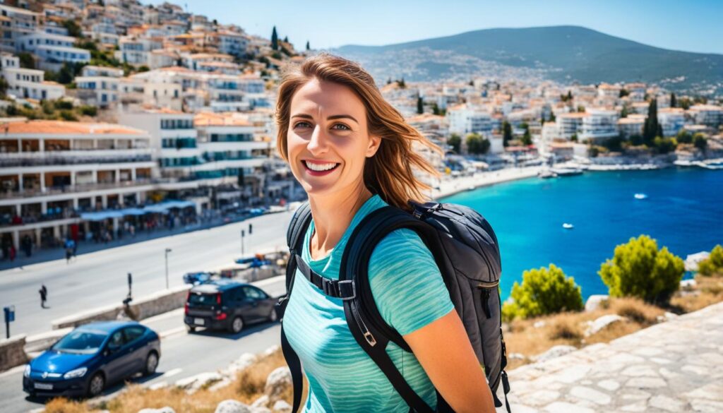 Traveling alone in Saranda Traveling alone in Saranda