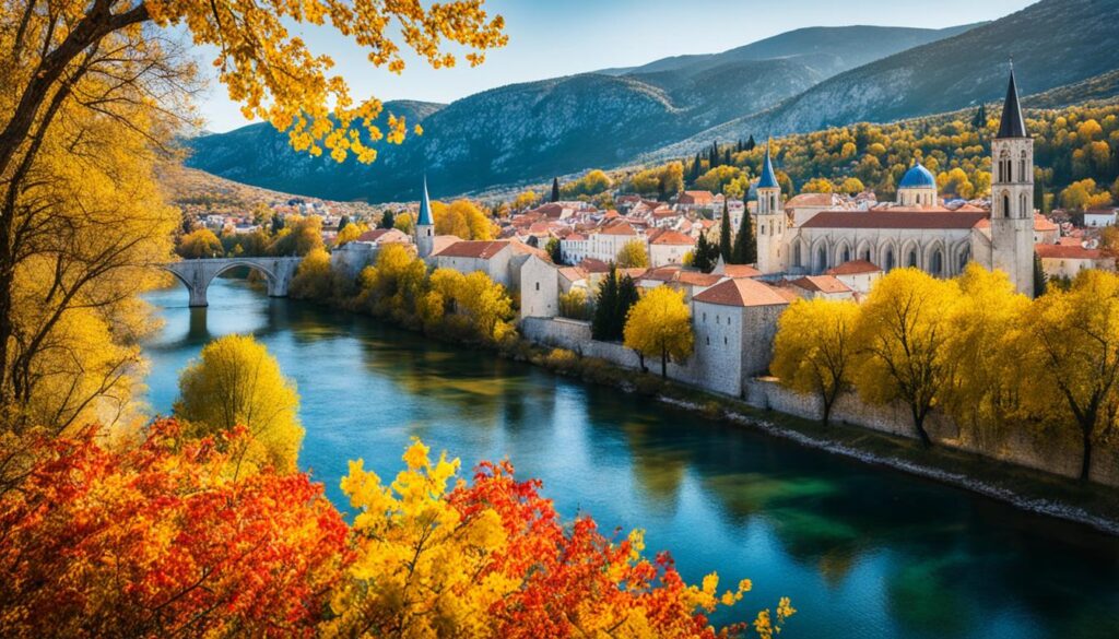 Trebinje autumn scenery