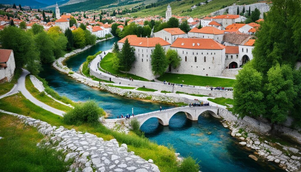 Trebinje traditional Bosnian cuisine