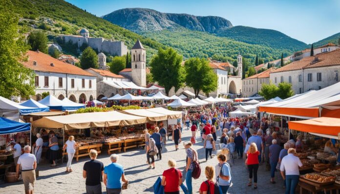 Trebinje traditional Bosnian cuisine