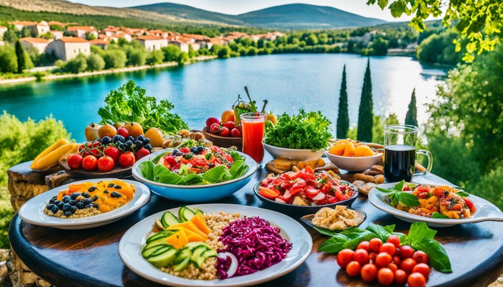 Trebinje vegetarian food choices