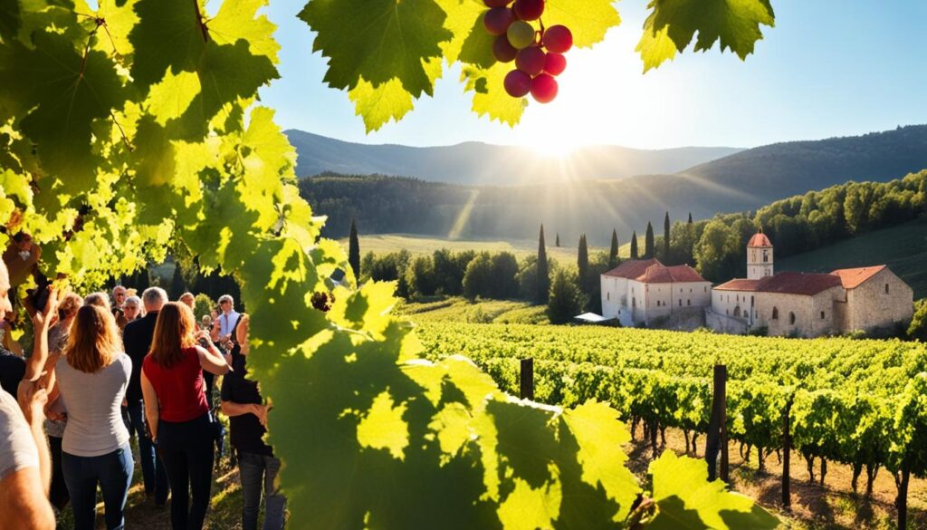 Tvrdoš Monastery wine tasting